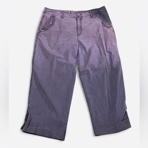 Vintage Y2K light purple low rise cargo pants size 12 Joe Caribbean